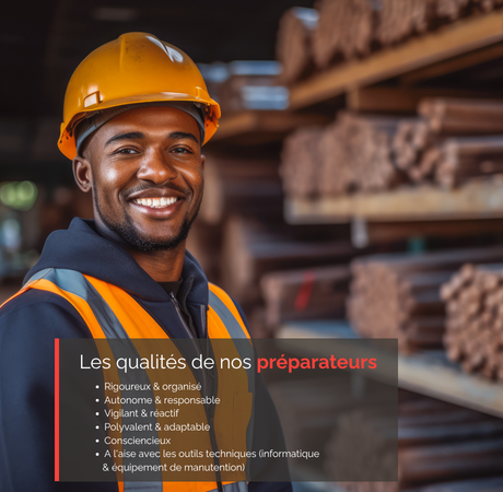 Les qualités du préparateur