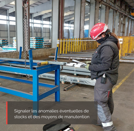 Préparateur fait de la prévention